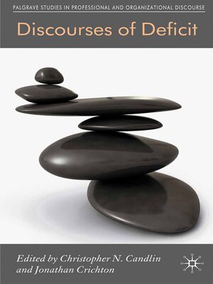 cover image of Discourses of Deficit
